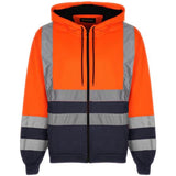 Hi Vis HV008 Hooded Zipper