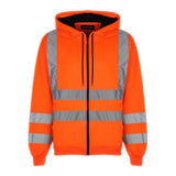 Hi Vis HV008 Hooded Zipper