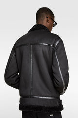 Suede Lapel Jacket – Soft Winter Coat with Casual Elegance in Solid Colors