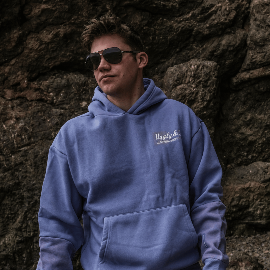 Purple Surf Diamond Hoodie