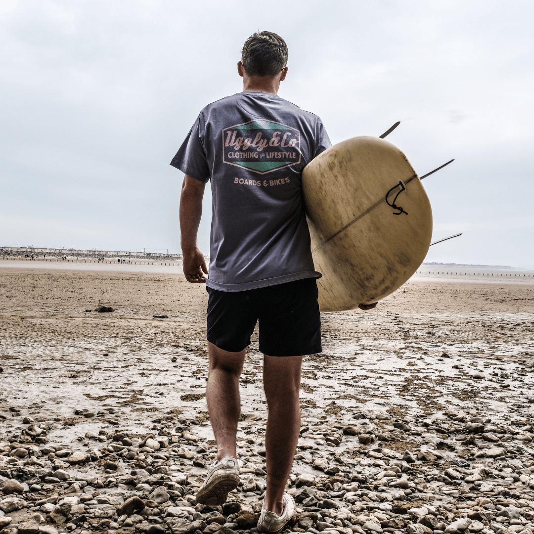 Purple Surf Diamond Tee
