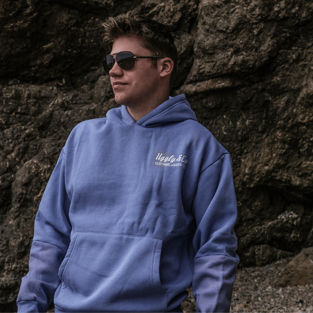 Purple Surf Diamond Hoodie