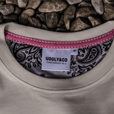 Soft-White Surf Diamond Tee