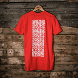 Red Repeat Tee