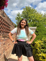 Tie Dye Breastfeeding Top