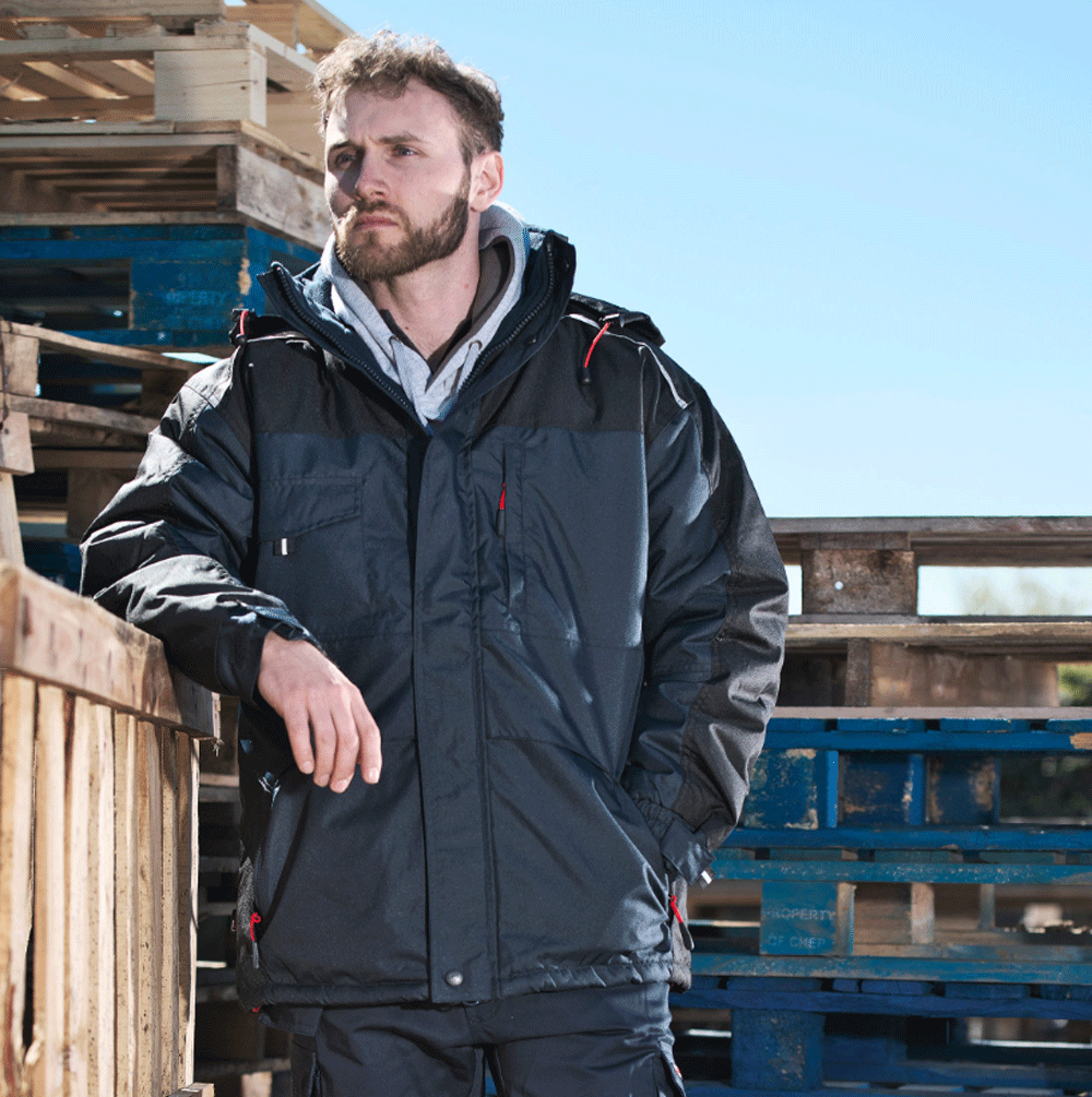 Tuffstuff 299 Cleveland Water-Resistant Fleece Lined Jacket Coat