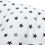 Twin Pregnancy Nursing Pillow - Silver Stars