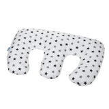 Twin Pregnancy Nursing Pillow - Silver Stars