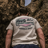 Soft-White Surf Diamond Tee