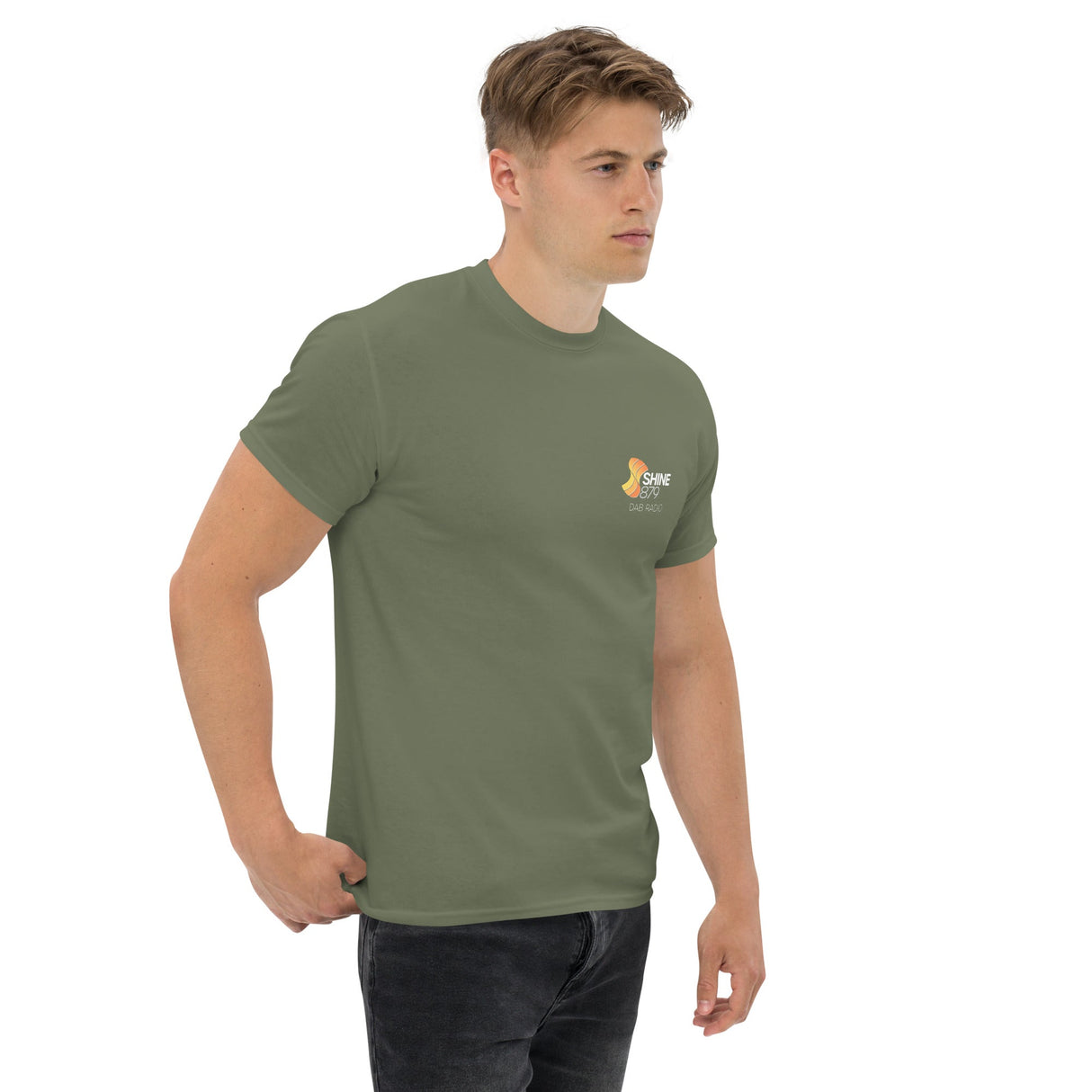 Unisex Shine 879 T-Shirt - Front & Back Logo