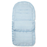 Universal Broderie Anglaise Pushchair Footmuff / Cosy Toes - Fits All Pushchairs / Prams And Buggies