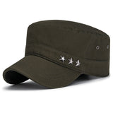 Mens Cap Army Hat Cadet Castro Military Patrol Baseball Autumn Hat Adjustable UK