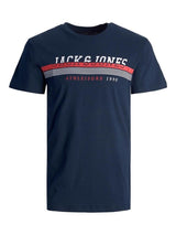 Mens Jack & Jones Designer Crew Neck T-shirts Short Sleeve Casual Tee Top