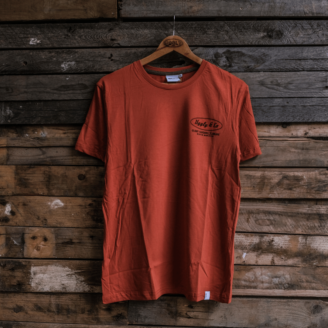 Rust Flattrack No.1 Tee