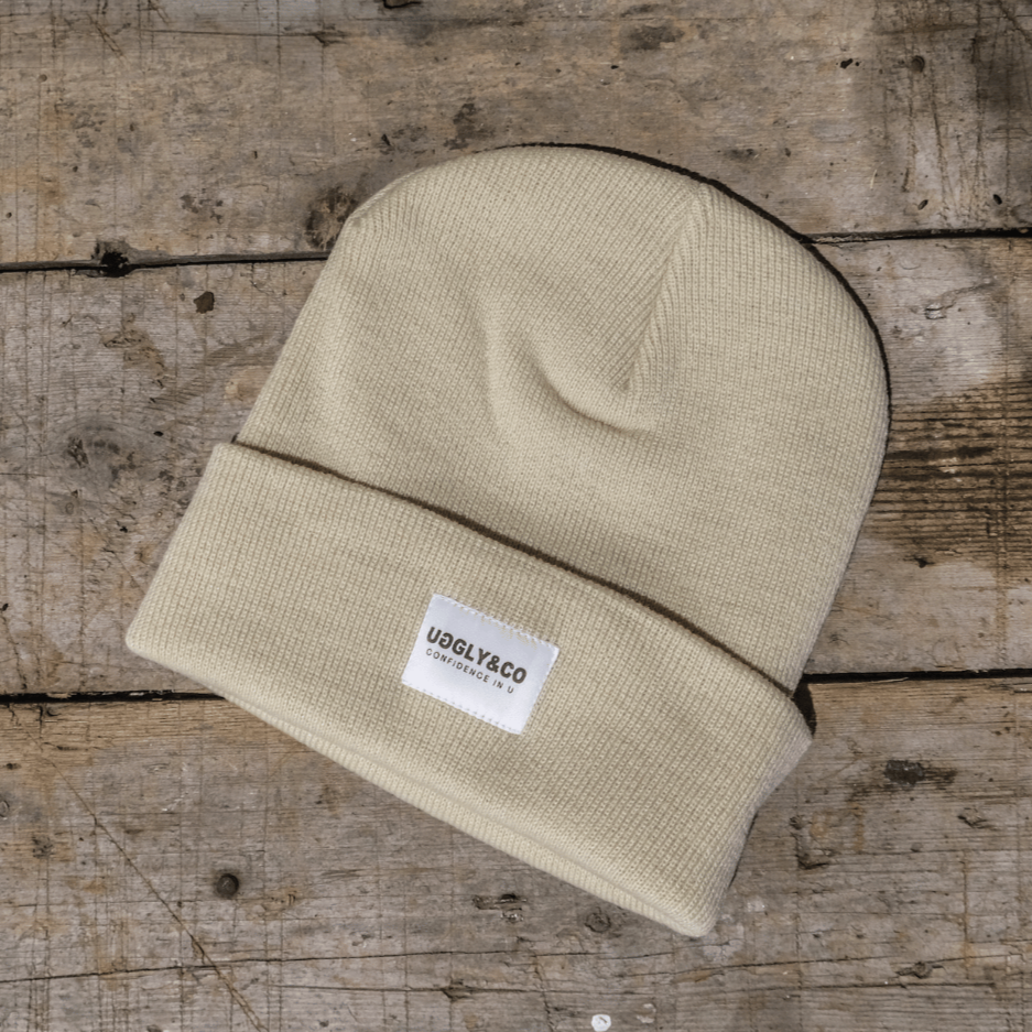 Beige Beanie