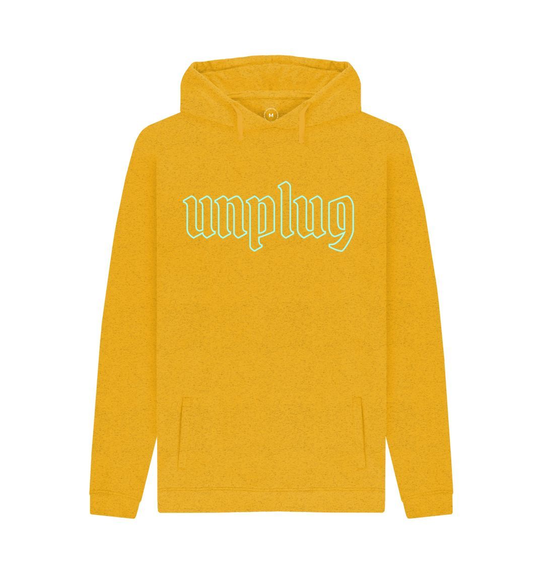 Men's Unplug Print Hoodie