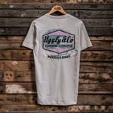 Soft-White Surf Diamond Tee