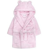 Baby hooded robe with ears 4 colours Pink, Blue, Grey, White