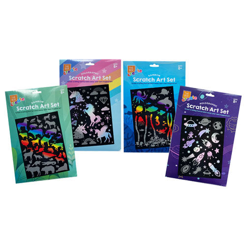 K8 SCRATCH ART SET