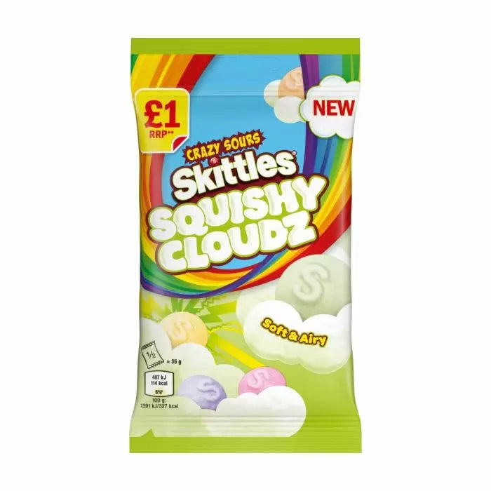 SW35 SKITTLES SQUISHY CLOUDZ SOUR
